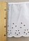 4" Ruffled Gathered Embroidery Eyelet Trimming - 5 Continuous Yards! (White)